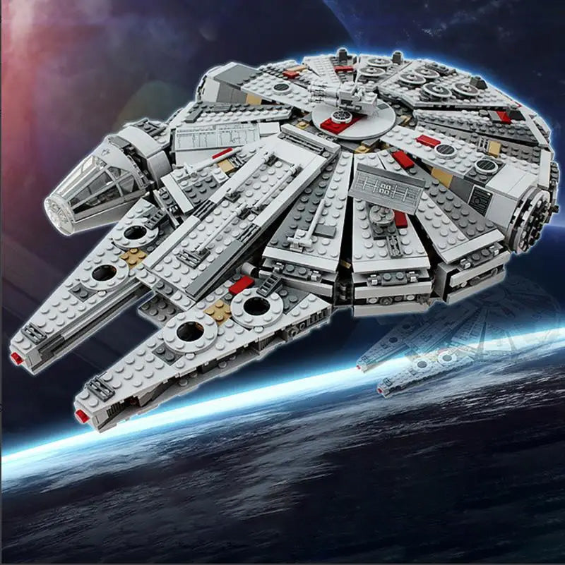 Star Wars Millennium Falcon – Blocos de Construção, Nave espacial Star Wars Millennium Falcon – Blocos de Construção, Nave espacial